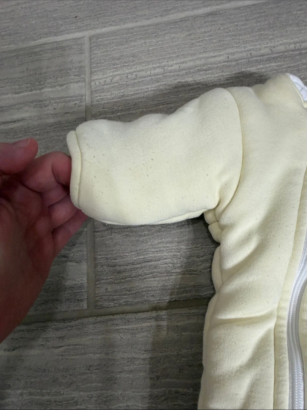 Magic Sleepsuit Baby One-Piece in Pale Yellow